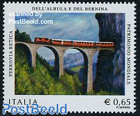 Albula & Bernina railways 1v