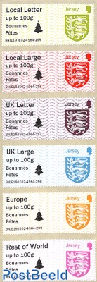 Automat stamps 6v, Bouannes