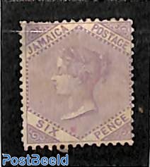 6d, WM Crown-CC, Stamp out of set, without gum
