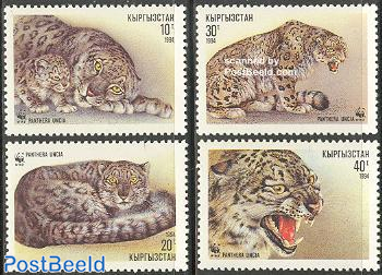 WWF, snow leopard 4v