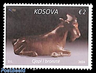 Bronze goat 1v (white borders)