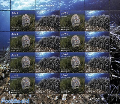 Europa, marine life m/s (=8 sets)