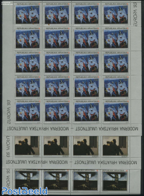 Europa, 3 sheets with Each 20 stamps