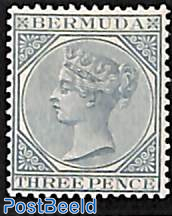 3p, Grey, Stamp out of set