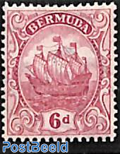 6d, lilac red,  Stamp out of set