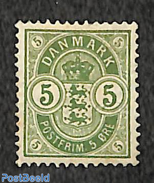 5ö, perf. 12.75, Stamp out of set