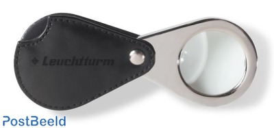 Foldaway Magnifier, glass lens, 3x magnification