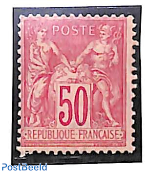 50c, Type II, Stamp out of set