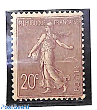 20c, Stamp out of set