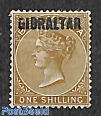 1sh, Stamp out of set