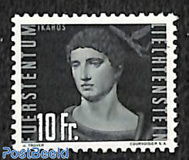 10Fr, Stamp out of set