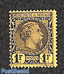 1Fr, Stamp out of set