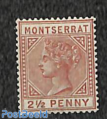 2.5d, WM-CA-Crown, Stamp out of set