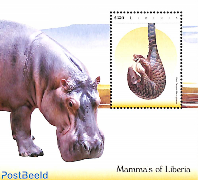 Mammals of Liberia s/s