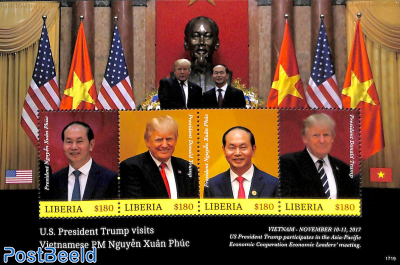 Trump visits Vietnam 4v m/s
