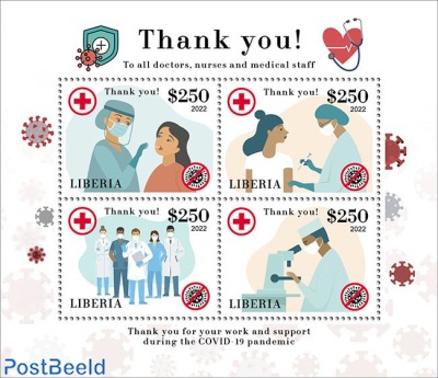 Thank you to all doctors, nurses and medical staff