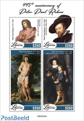445th anniversary of Peter Paul Rubens