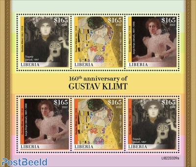 160th anniversary of Gustav Klimt