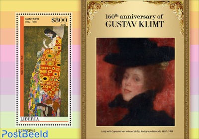 160th anniversary of Gustav Klimt