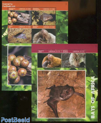 Bats of Africa 2 s/s