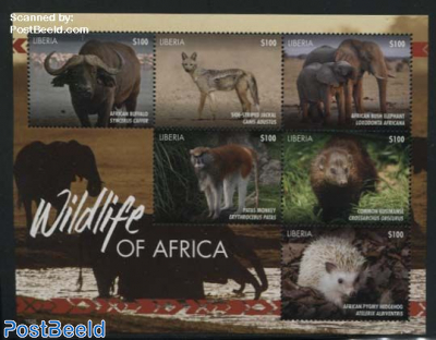 Wildlife of Africa 6v m/s