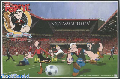 Popeye, Football 4v m/s