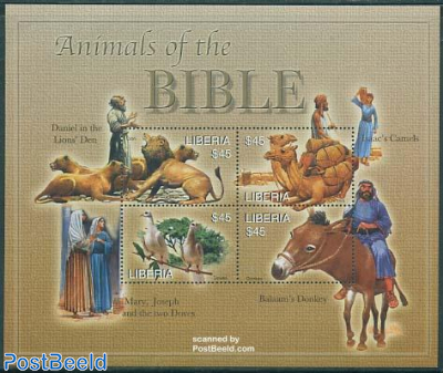Animals of the Bible 4v m/s, Lion