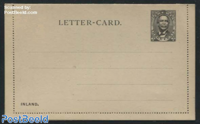Letter-Card 3c, black
