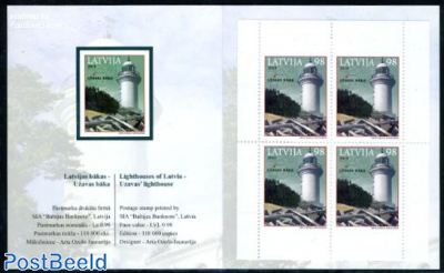 Uzavas lighthouse booklet