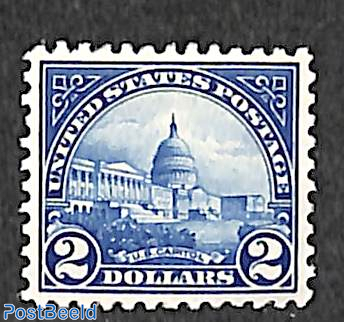 $2, Stamp out of set