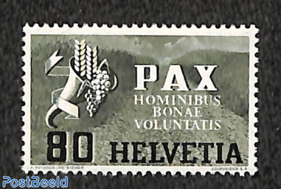 80c, Stamp out of set