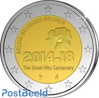 2 euro 2014 Great War Centenary