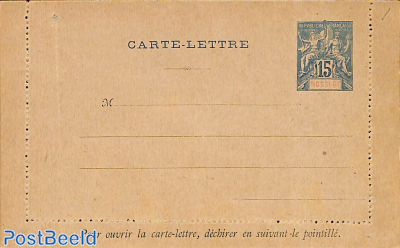 Nossi Bé, Card Letter 15c
