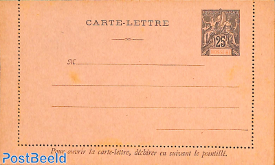 Nossi Bé, Card Letter 25c