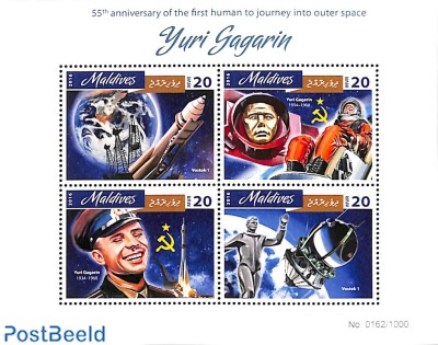 Yuri Gagarin 4v m/s