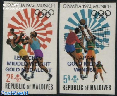 Olympic winners 2v imperforated