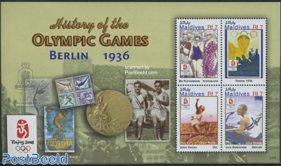 Olympic Games Berlin 1936 4v m/s