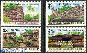 Nan Madol ruins 4v