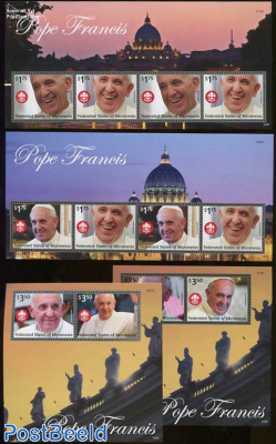 Pope Francis 4 s/s