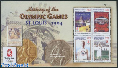 Olympic Games St. Louis 1904 4v m/s