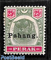 Pahang, 25c, Stamp out of set