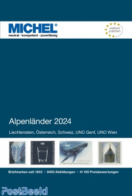 Michel Catalog Europe volume 1 Alps 2024