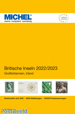 Michel catalog Europe Volume 13 Great Britain and Ireland 2022/2023