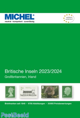 Michel catalog Europe Volume 13 Great Britain and Ireland 2023/2024