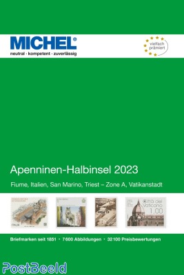 Michel catalog Europe Volume 5  Apennin-Halbinsel 2023