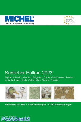 Michel catalog Europe volume 7 Southern Lights Balkans 2023