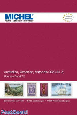 Michel Overseas Australia/Oceania/Antartica 2023 (Ü 7.2) – volume 2 N-Z