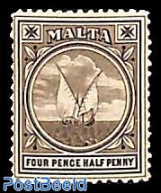 4.5p, Stamp out of set