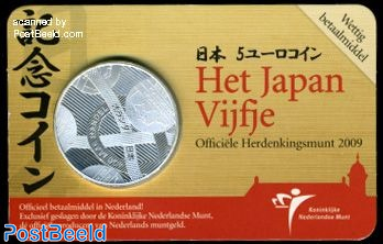 5 euro 2009 Japan coincard