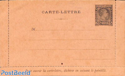 Card Letter 25c (1896 reprint)